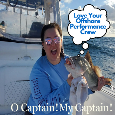 The Offshore Performance Crew. Certified UPF 50