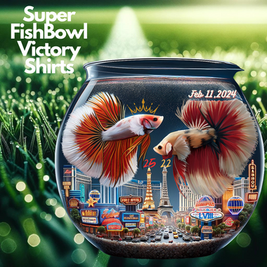 Our DFS Super FishBowl Victory Shirts