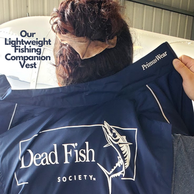 Our lightweight fishing companion vest