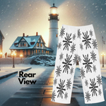 Dead Fish Society's Snowy Grouper Pajama Pants. Crafted from luxurious polyester jersey knit fabric