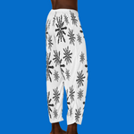 Dead Fish Society's Snowy Grouper Pajama Pants. Crafted from luxurious polyester jersey knit fabric