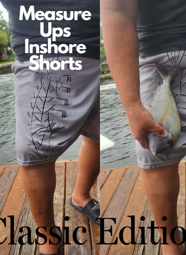 DFS Measure Ups Inshore Shorts - Fishing companion, classic edition pictured