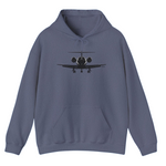 Our DFS In My PJs Hawker Edition unisex hooded sweatshirt