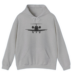 Our DFS In My PJs Hawker Edition unisex hooded sweatshirt